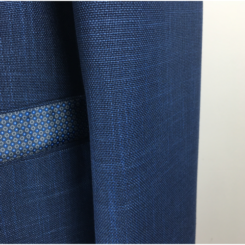 Dark blue Single Breasted Bespoke Business Suit