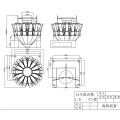 Multihead Weigher with 14 Heads and 0L Capacity