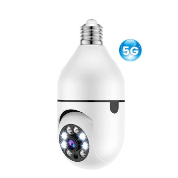 Wireless Smart Home Security Light Bulb with 360 Degree Night Vision and Remote View