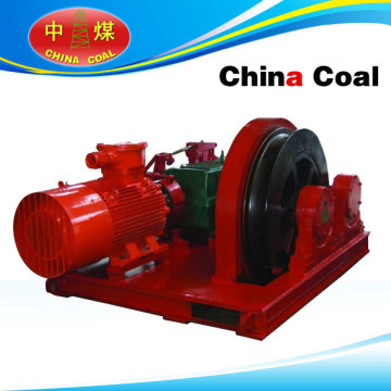 Endless rope winch