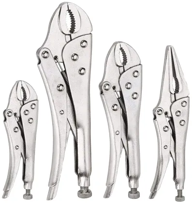 4 Pcs Vise Grip Locking Pliers Set