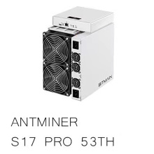 S17 Pro Antminer Bitmain SHA256 Bitcoin gruvmaskin