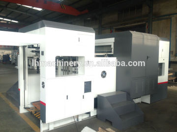 Electric Driven Type Full automatic Cardboard Platbed Creasing Die-Cutting Machine/Paper Board Die-Cutter Machinery