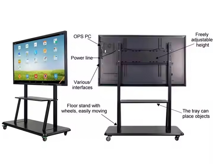 4K Lcd Touch Screen Digital Whiteboard