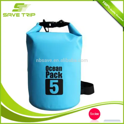 Free sample outdoor sport PVC waterproof swimming bag diving shoulder bag travel dry bags