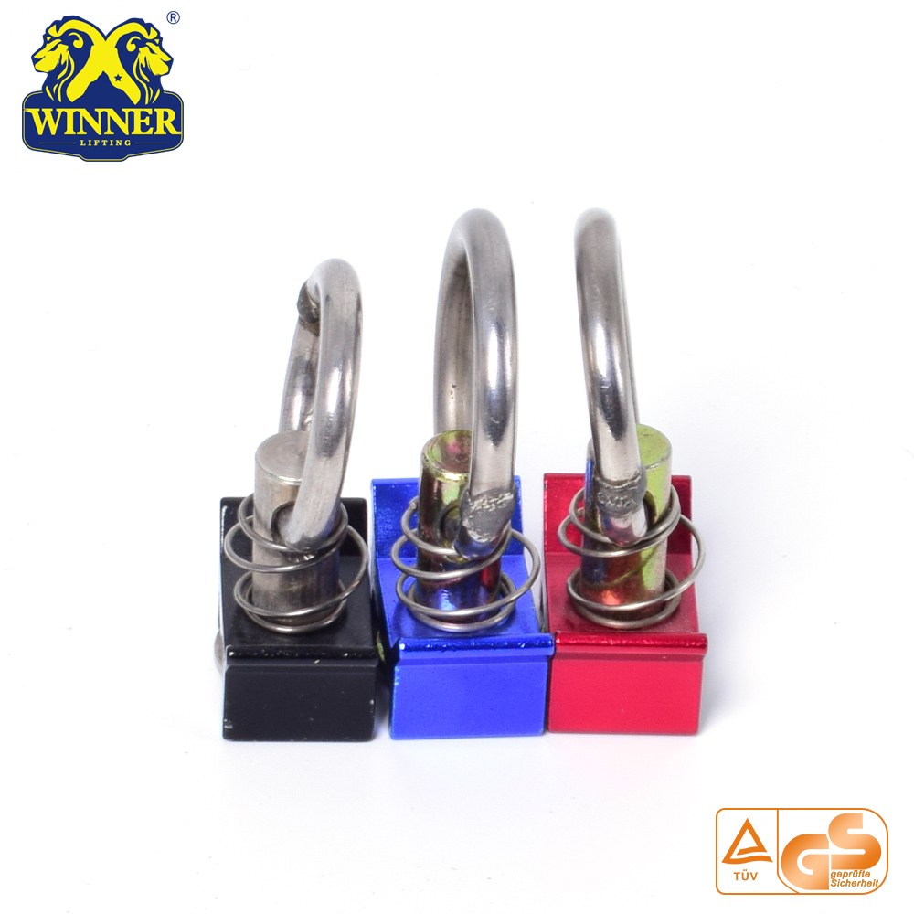 Aluminum Base Cargo Control Single Stud Fitting With O Ring