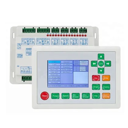 US II-VI Focus lens high speed  Co2  laser engraving  cutting machine  with rotary