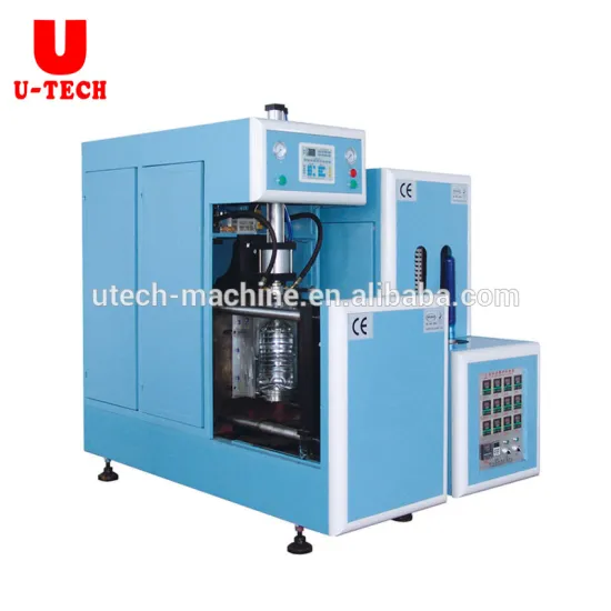 semi-automatic plastic bottle manufacturing machine with 2 years warranty