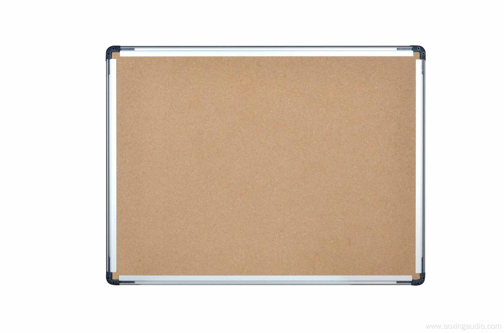 Wall hang noticeboard Green Felt Aluminium frame board