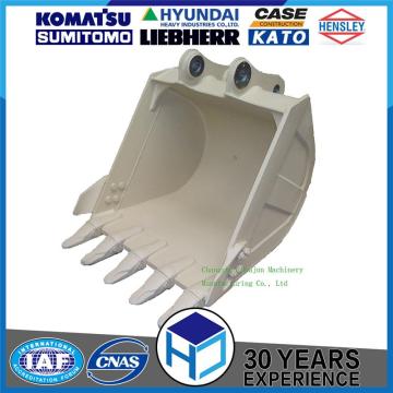 Heavy duty bucket for XCMG excavator