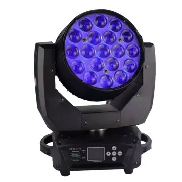 Botai DJ Disco 19x15W LED Wash Lights Zoom Moving Head Beam Light