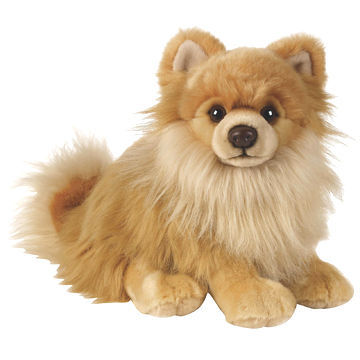 Stuffed Dog Toy, Made of Soft Velboa and Plush, 100% Polyester Filling