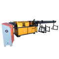 Automatic hook straightening steel bar machine