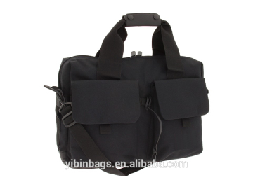 Black Polyester Muli-function Laptop Business Briefcase Messenger Bag DB008