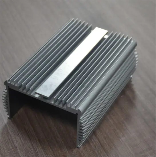 Aluminum case for battery