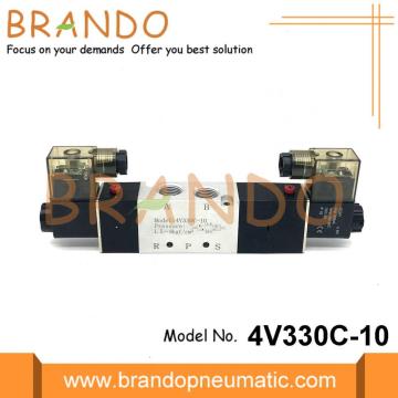 4V330C-10 Válvulas solenoides neumáticas de 3/8 pulgadas