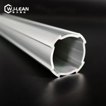 Low price length 4m diameter 43mm aluminum lean tube for lean pipe system