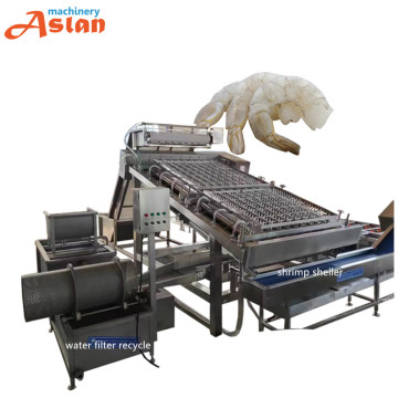 Top Quality Shrimp Shell Peeling Machine for Penaeus Vannamei Prawns
