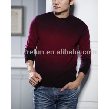 Wholesale ColorBlock Cashmere Men's Sweater