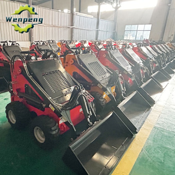 Skid Steer Loader 1Ton Multifunctional Engineering Vehicle