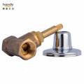 Brass Angle Valve with Cross Handle Swivel Switch