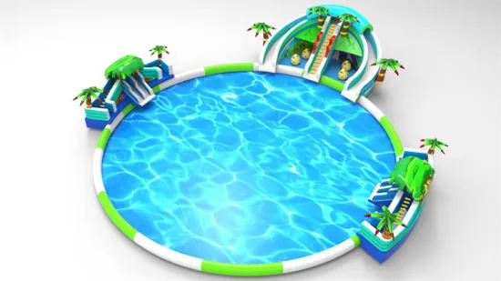New design commercial wolong inflatable toys accessories water game toys water slide for sale