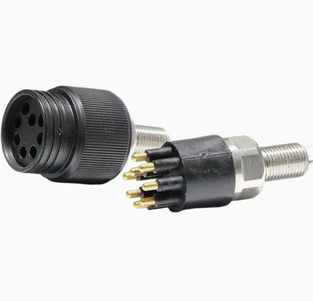 Titanium marine connectors
