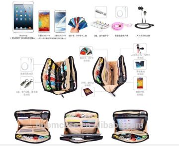 Fashion Grey Color 9.7 inch Tablet Case Nylon Storage Bag