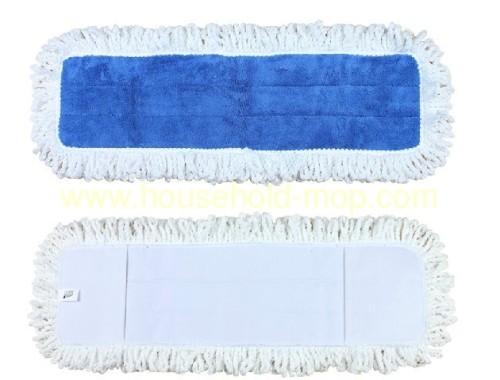 Microfiber Flat Dust Mop Refill With Velcro 