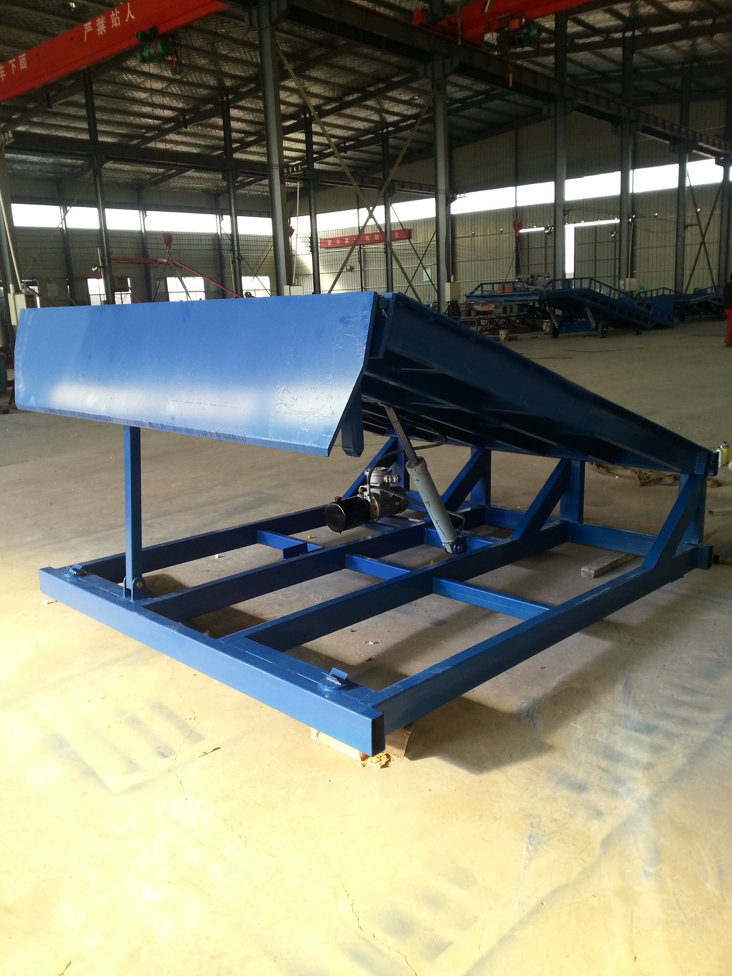 Stationary Dock Container Load Ramp