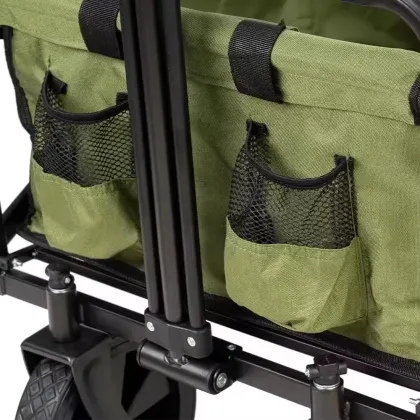Hot Sale Portable Camping Wagon Cart Camping Cart Portable Picnic Car Folding Wagon Cart Camp Trolley