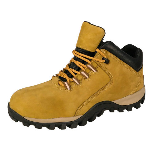 Nubuck Leather MD sole stylish Safety Shoes