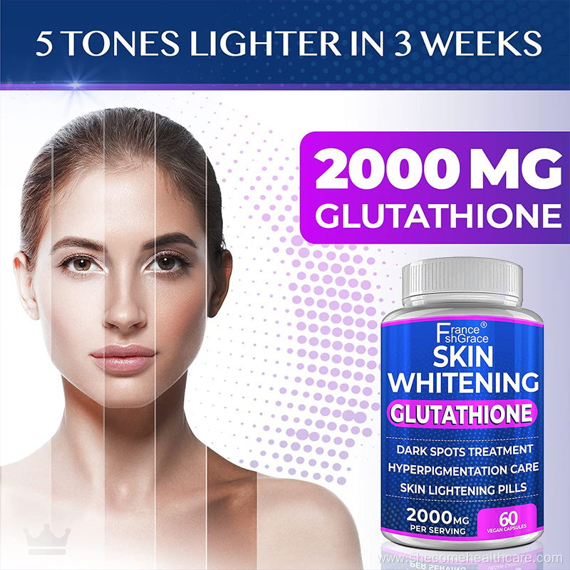 Whitening anti-aging effect Glutathione Whitening capsules