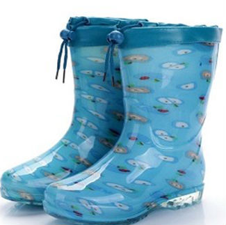 PVC fashion rain boots for ladies wholesale