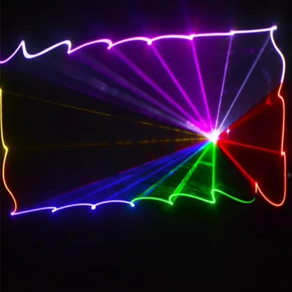 Remote RGB180mw DMX512 Laser Stage Lighting Effect Projector Light DJ Disco Show