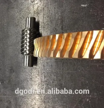 oem steel/metal/brass/copper plastic worm gear for gear motor