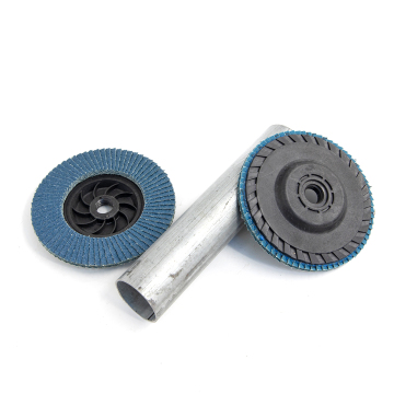 Zirconium Oxide Grinding Abrasive Flap Disc with Plastic Backing for Wood, Paint, Rust, and Metal Polishing