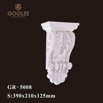 Goolee European Style Exotic Carved Polyurethane Decorative Corbel