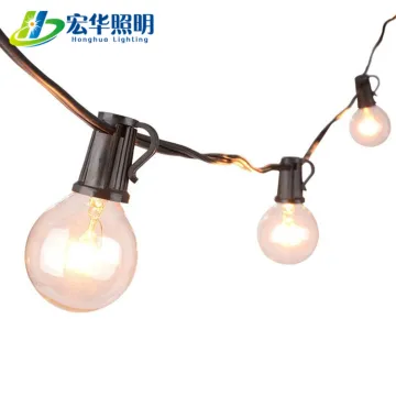 G40 Outdoor Christmas Festival Fairy String Light for Halloween Garden Decoration