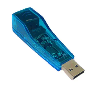 USB to 10/100Mbps LAN Card/Adapter with 480Mbps Transfer Speed and Easy to Read LED Indicator