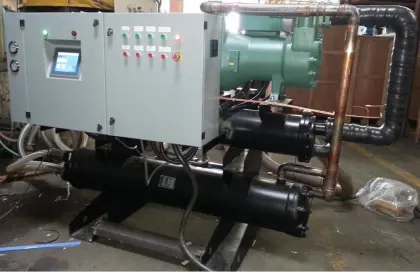 Single and screw type  water chillers RCMC-W