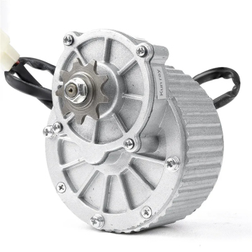 24V/36V 450W borstad växel DC-motor för elektriska cyklar &amp; e-scooters