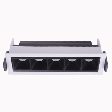 Adjustable Dimmable LED Recessed Linear Down Light COB Spotlight