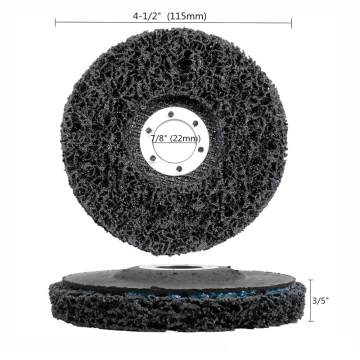 Poly Strip Disc Abrasive Wheel - Paint and Rust Remover for Angle Grinders