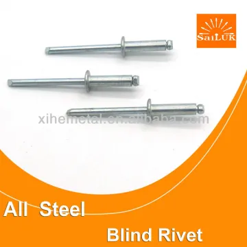 Open type Round stee steel blind rivet st/st blind rivet