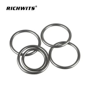 Stainless Steel Adjustable Ring Boat Accessories welded round O ring for Boat /Yacht fittings