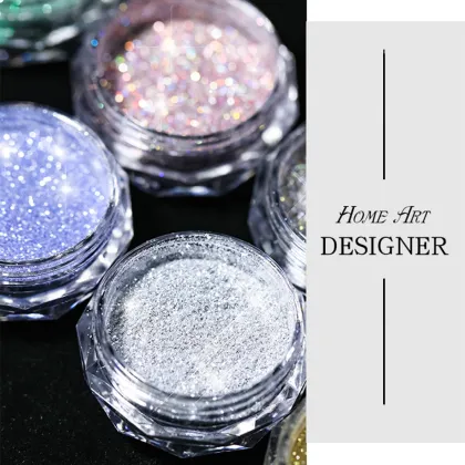 Non-Toxic Bulk Craft Glitter Pigment Powder for Nail Art