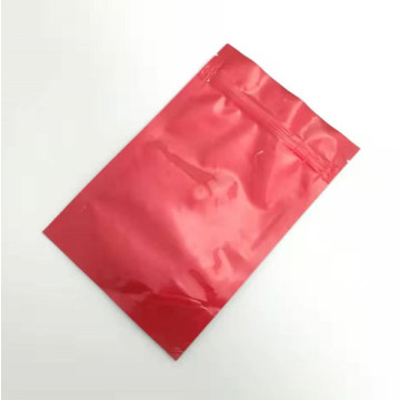 Zip packaging storage bags Aluminium Foil inside