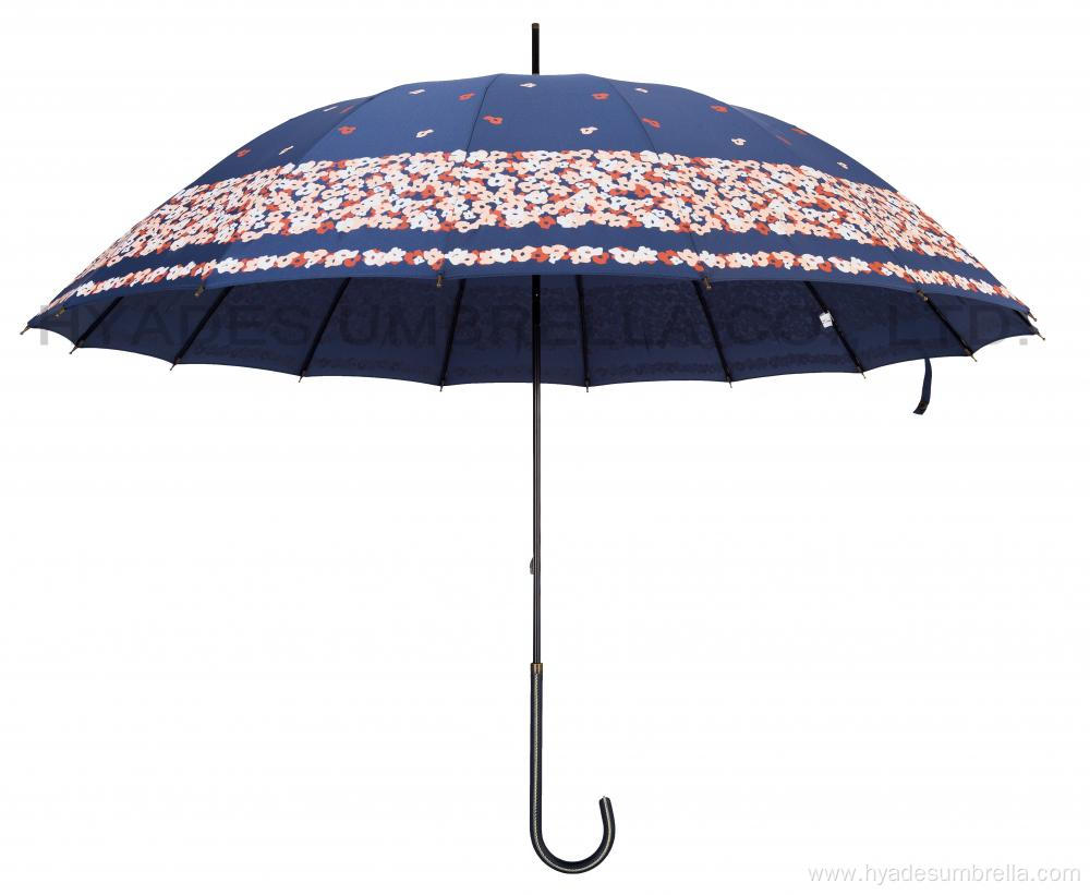 Straight Umbrella 16 Ribs