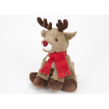 Christmas stuffed plush toy reindeer , Christmas reindeer soft plush toy